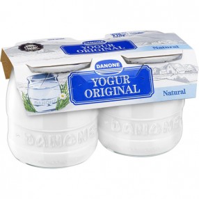 DANONE ORIGINAL yogur natural pack 2 unidades